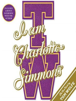 cover image of I Am Charlotte Simmons